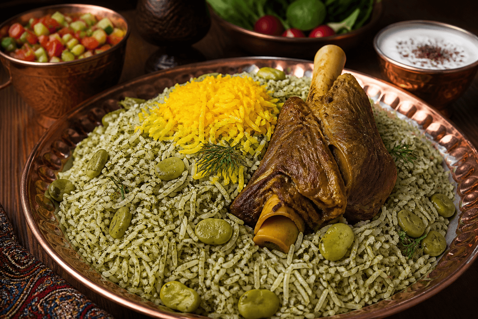 باقالی پلو